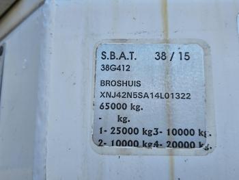 Broshuis 4AOU-16-40 / RADMULDEN / AUSZIEHBAR / 274 cm